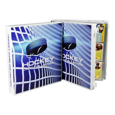 XL Hockey Trading Card Binder<br>- Includes 20 Pages and Metal Binder Rings XL Hockey Trading Card Binder<br>- Includes 20 Pages and Metal Binder Rings - Image 4