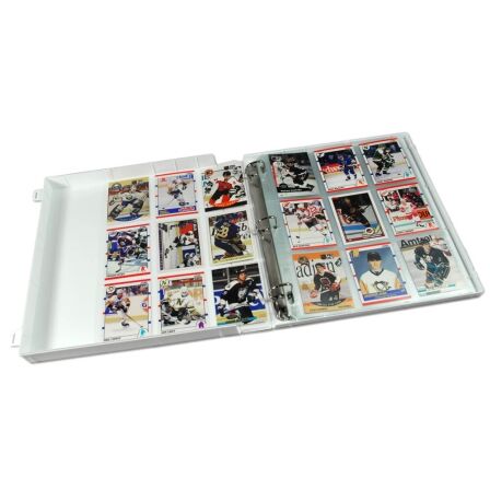 XL Hockey Trading Card Binder<br>- Includes 20 Pages and Metal Binder Rings XL Hockey Trading Card Binder<br>- Includes 20 Pages and Metal Binder Rings - Image 9