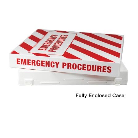 Emergency Procedures Binder with Metal Rings, Made in the USA. Emergency Procedures Binder with Metal Rings, Made in the USA. - Image 6