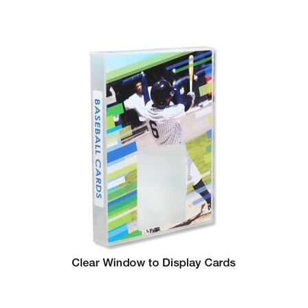 Baseball Themed Trading Card Holder - Complete with 20 Pages – Mini Binder Baseball Themed Trading Card Holder - Complete with 20 Pages – Mini Binder - Image 9