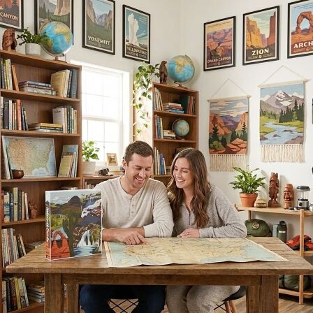 National Parks Brochure and Map Storage Kit - Includes 20 Pages - Holds 40 Park Brochures National Park Brochure Binder