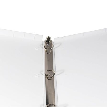 1.5 Inch Clear View 3-Ring Binder - Metal Rings - 3 Pack of Binders - Made in USA. 1.5 inch 3 ring binder