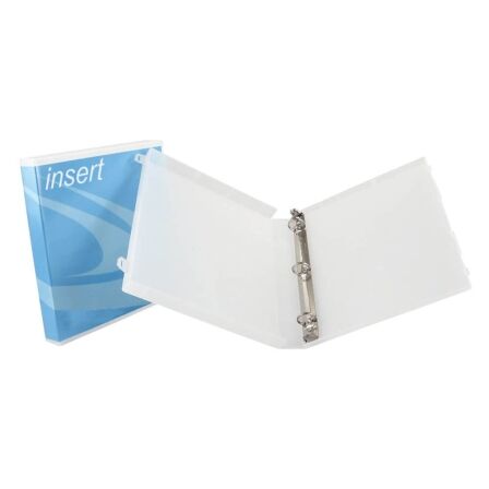 1.5 Inch Clear View 3-Ring Binder - Metal Rings - 3 Pack of Binders - Made in USA. UniKeep® Clear View Binders 1.5", 3 Ring, 3 Pack