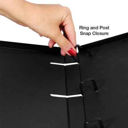 1 Inch Clear View 3-Ring Binder - Case Enclosed - 3 Pack - Made in USA. 1 Inch Clear View 3-Ring Binder - Case Enclosed - 3 Pack - Made in USA. - Image 5