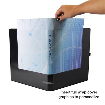 1 Inch Clear View 3-Ring Binder - Case Enclosed - 3 Pack - Made in USA. 1 Inch Clear View 3-Ring Binder - Case Enclosed - 3 Pack - Made in USA. - Image 6