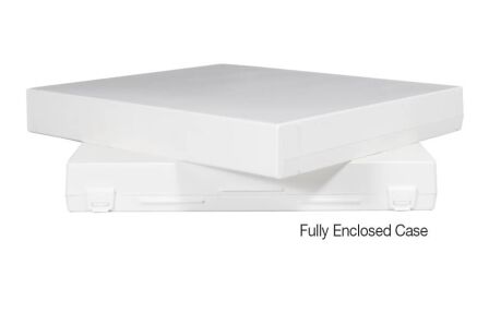 1.5 Inch Clear View 3-Ring Binder - Case Enclosed - 3 Pack - Made in USA. UniKeep® Clear View Binders 1.5", 3 Ring, 3 Pack