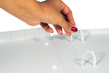 1.5 Inch Clear View 3-Ring Binder - Case Enclosed - 3 Pack - Made in USA. 1.5 inch 3 Ring Case View Binder with Overlay - Pack of 3 Binders