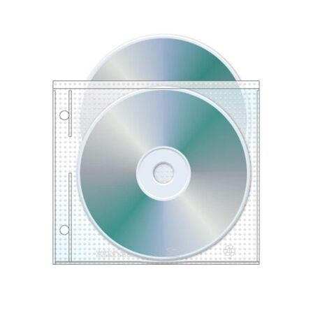 2 Hole Top Load CD/DVD Page Box of 800 cd jewel cases bulk
