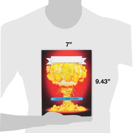 Garbage Pail Kids Themed Trading Card Storage Kit - Adam Bomb, Mini Binder Garbage Pail Kids Themed Trading Card Storage Kit - Adam Bomb, Mini Binder - Image 3