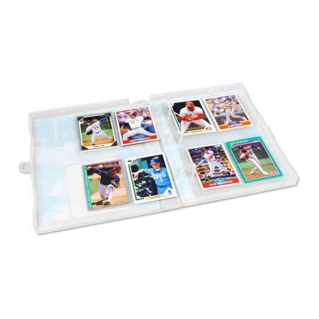 Baseball Card Holder – Holds up to 200 Cards Complete with 25 Pages – Mini Binder Baseball Card Holder – Holds up to 200 Cards Complete with 25 Pages – Mini Binder - Image 7