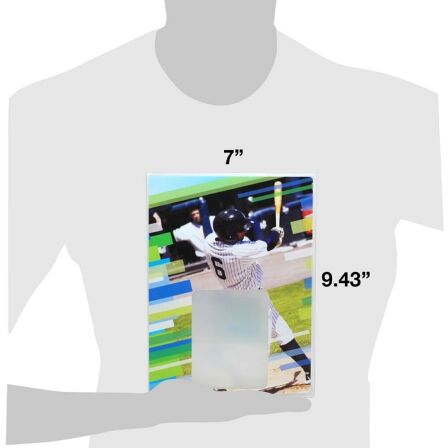 Baseball Card Holder – Holds up to 200 Cards Complete with 25 Pages – Mini Binder Baseball Card Holder – Holds up to 200 Cards Complete with 25 Pages – Mini Binder - Image 3