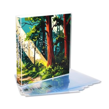 National Parks Map Binder Storage Kit - Includes 20 Pages - Holds 40 Park Brochures National Parks Map Binder Storage Kit - Includes 20 Pages - Holds 40 Park Brochures - Image 22