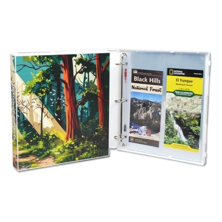 National Parks Map Binder Storage Kit - Includes 20 Pages - Holds 40 Park Brochures National Parks Map Binder Storage Kit - Includes 20 Pages - Holds 40 Park Brochures - Image 24