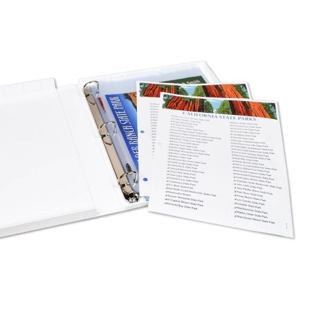 State Park Brochure and Map Storage Kits - Includes 20 Pages Holds 40 Brochures State Park Brochure and Map Storage Kits - Includes 20 Pages Holds 40 Brochures - Image 30