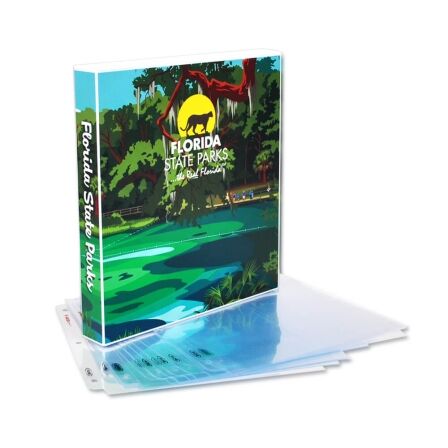 State Park Brochure and Map Storage Kits - Includes 20 Pages Holds 40 Brochures State Park Brochure and Map Storage Kits - Includes 20 Pages Holds 40 Brochures - Image 35