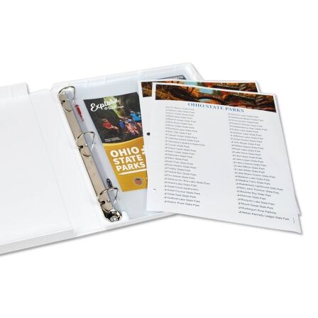 State Park Brochure and Map Storage Kits - Includes 20 Pages Holds 40 Brochures State Park Brochure and Map Storage Kits - Includes 20 Pages Holds 40 Brochures - Image 23