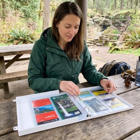 State Park Brochure and Map Storage Kits - Includes 20 Pages Holds 40 Brochures State Park Brochure and Map Storage Kits - Includes 20 Pages Holds 40 Brochures - Image 10