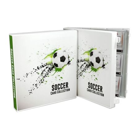 Soccer Card Binder<br>- Holds 180 Cards<br>- Complete With 10 Pages Soccer Card Binder<br>- Holds 180 Cards<br>- Complete With 10 Pages - Image 13