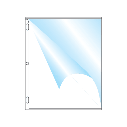 Heavy Duty Sheet Protectors - Side Loading Heavy Duty Sheet Protectors