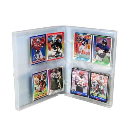 Football Card Binder with sleeves- Holds up to 200 Cards - Complete with 25 Pages - Mini Binder Football Card Binder with sleeves- Holds up to 200 Cards - Complete with 25 Pages - Mini Binder - Image 5