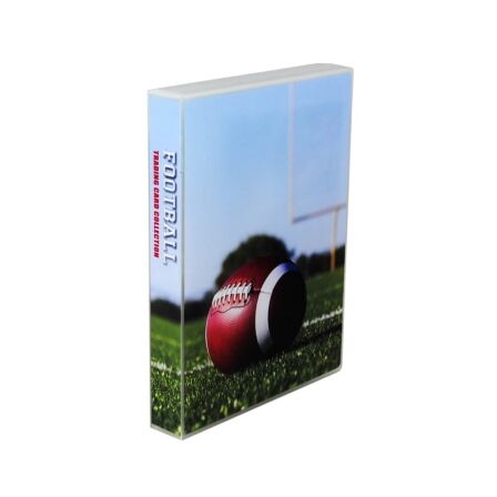 Football Card Binder with sleeves- Holds up to 200 Cards - Complete with 25 Pages - Mini Binder Football Card Binder with sleeves- Holds up to 200 Cards - Complete with 25 Pages - Mini Binder - Image 9