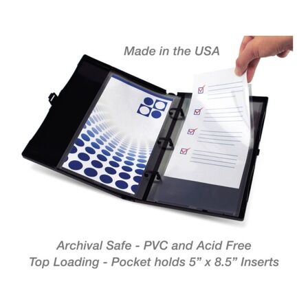 Page Protector - Holds 5" x 8.5" Sheets - Pack of 100 - Fits UniKeep Mini Binder Page Protector - Holds 5" x 8.5" Sheets - Pack of 100 - Fits UniKeep Mini Binder - Image 4