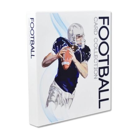 XL Capacity Football Card Storage Kit - Includes 20 Card Pages and Metal Binder Rings XL Capacity Football Card Storage Kit - Includes 20 Card Pages and Metal Binder Rings - Image 19