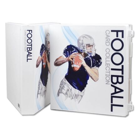 XL Capacity Football Card Storage Kit - Includes 20 Card Pages and Metal Binder Rings XL Capacity Football Card Storage Kit - Includes 20 Card Pages and Metal Binder Rings - Image 15