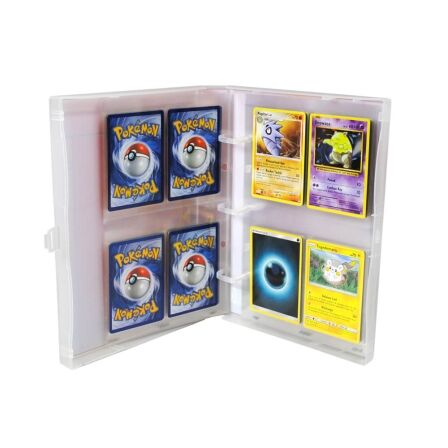 Small Pokemon Binder - Holds 200 Cards - Complete with 25 Pages - Mini Binder Pokemon Mini Binder