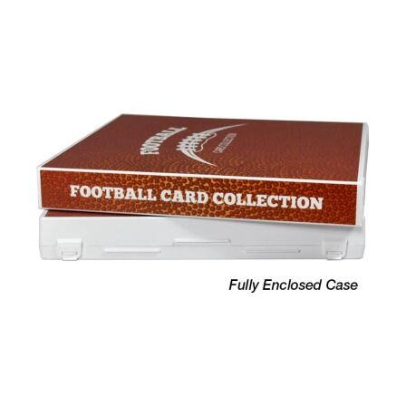 XL Capacity Football Card Storage Kit - Includes 20 Card Pages and Metal Binder Rings football card binder